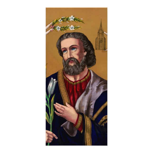 Panfleto Santo Joseph Guardian da Santa Família (Frente)