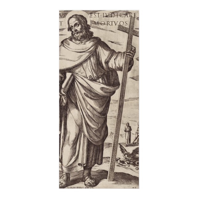Panfleto Santo Philip, um dos Doze Apóstolos (Frente)