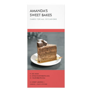 PANFLETO SERVIÇO DE PREÇO DO BACKERY VERMELHO NEGRO E BRILH