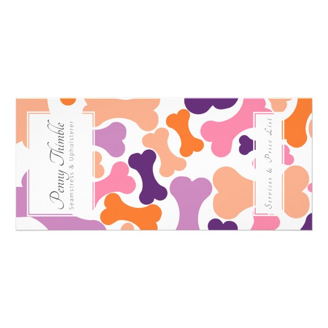 Panfleto serviços de animais de companhia para cães (Frente)