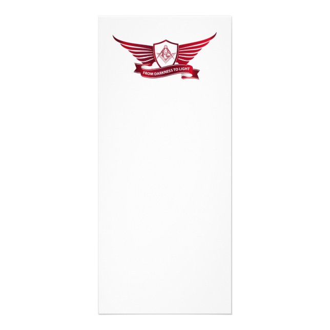 Panfleto Símbolo de maçonaria e escudo (Frente)