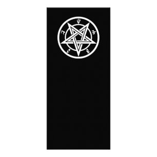 Panfleto Símbolo de pentagrama clássico