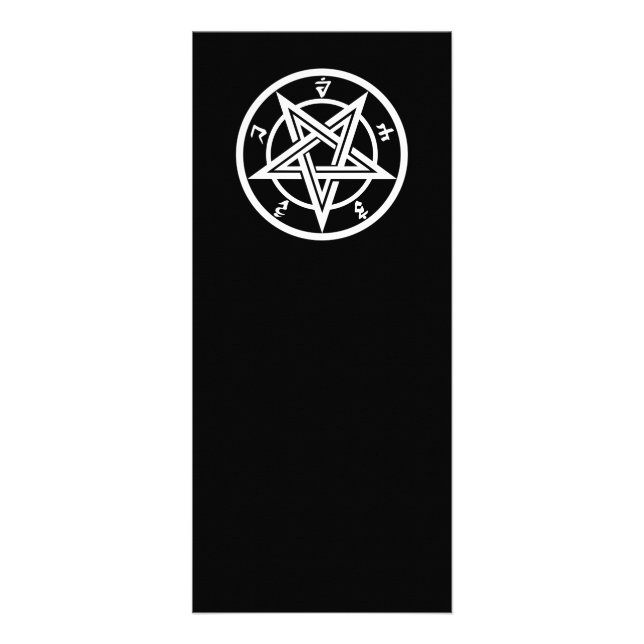 Panfleto Símbolo pentagrama clássico (Frente)