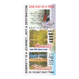 Panfleto slogan da recuperação