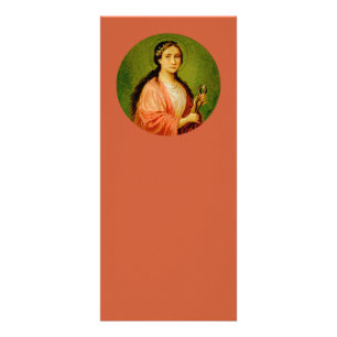 Panfleto St. Apollonia (BLA 001) Personalizado em Branco