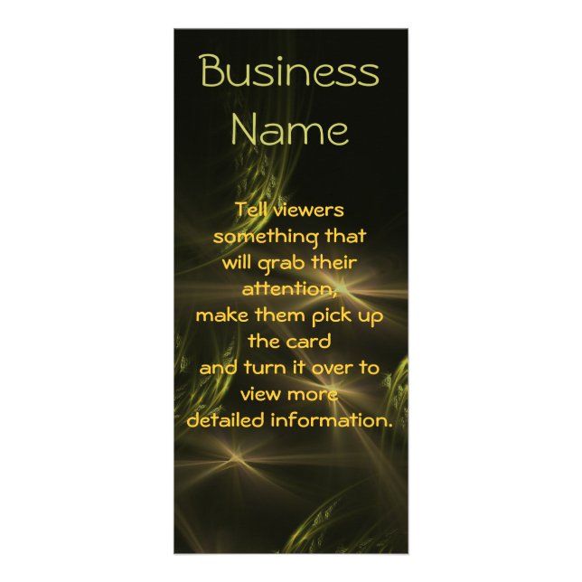 Panfleto Starry Night (Frente)