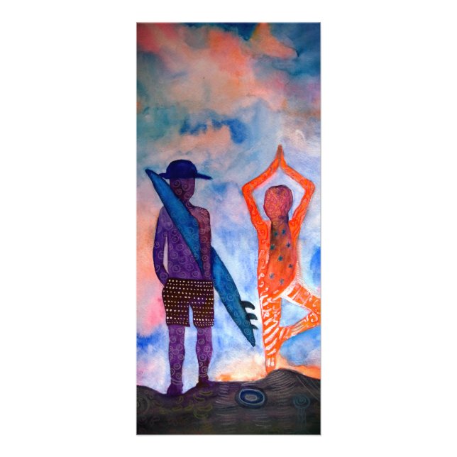 Panfleto Surf Yoga Summer Rackcard (Frente)