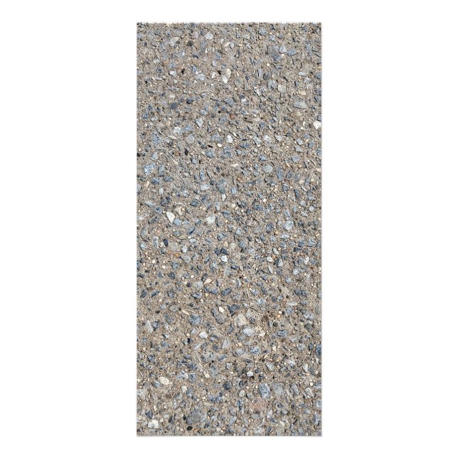 Panfleto Taupe Concrete Cement Blue Aggregate Sidewalk (Frente)