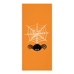 Panfleto Teia de Aranha de Halloween 