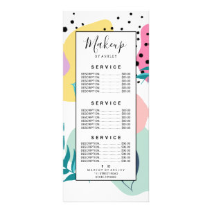 Panfleto Teste padrão tropical da folha das formas