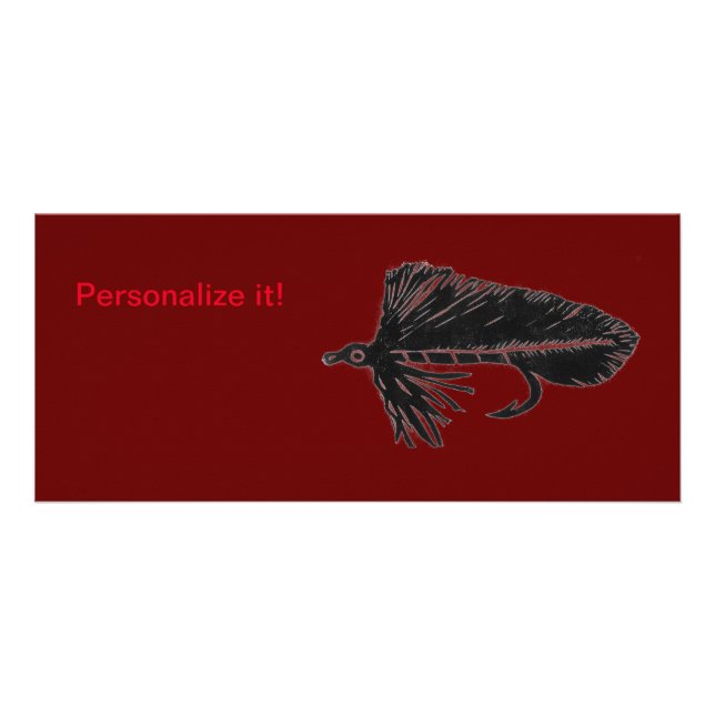 Panfleto Torneira Negra Matuka, mosca, arte de pesca com mo (Frente)