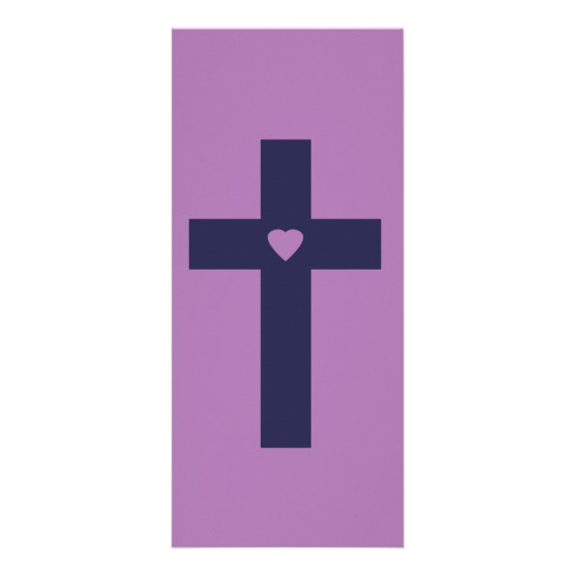 Panfleto Uma Cruz Com Amor Arte de Amor Sagrado (Frente)