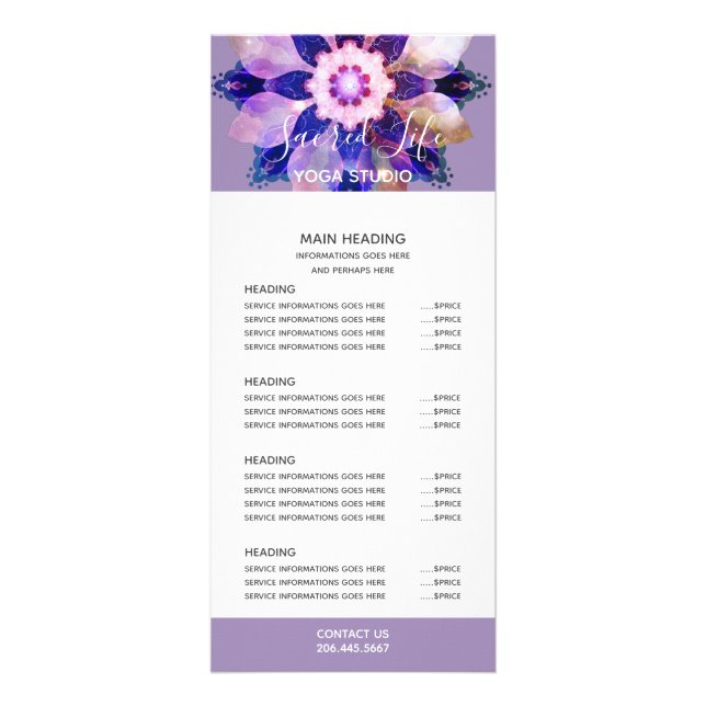 Panfleto Unity Mandala (Frente)