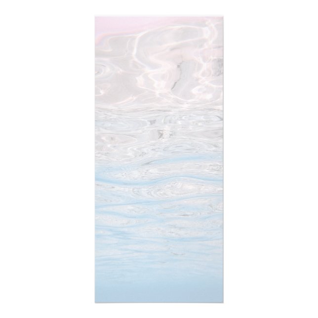 Panfleto Vazio do Programa Elegante para o Oceano Azul (Frente)