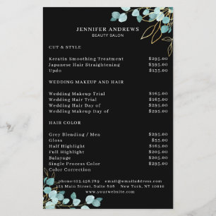 Panfleto Verde Moderno, Negro