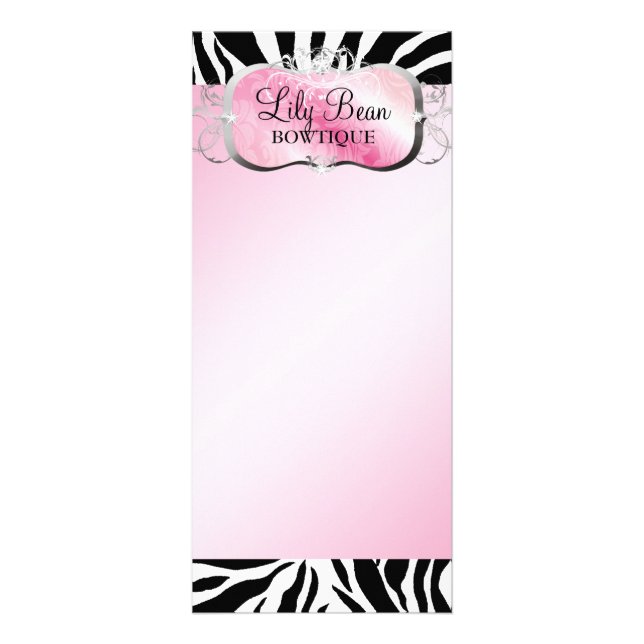 Panfleto Zebra cor-de-rosa pródiga da bandeja 311 (Frente)