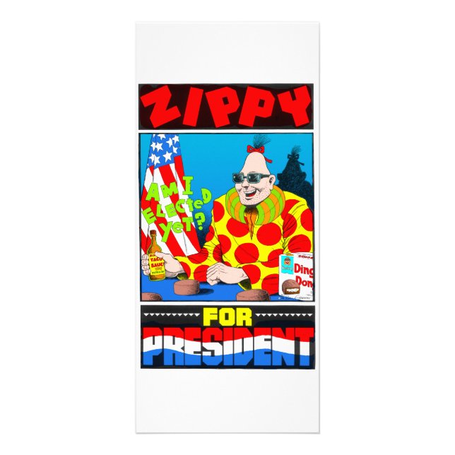 Panfleto Zippy para o presidente! (Frente)