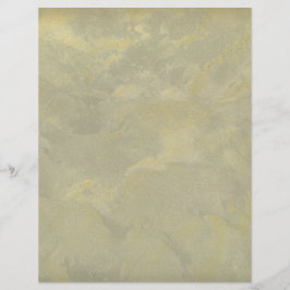 Panfletos de Gesso Metálico Prata e Dourado
