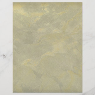 Panfletos de Gesso Metálico Prata e Dourado