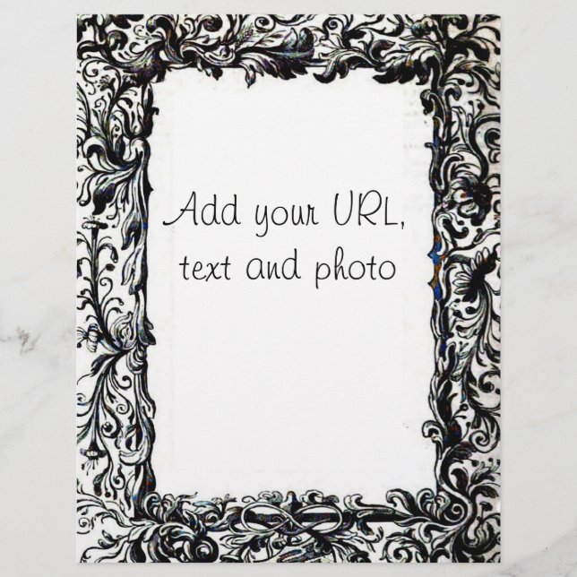 Panfletos Florais Art Déco (Frente)