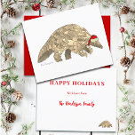 Pangolin Papais noeis Cute Ameaçados Orçamento de<br><div class="desc">A pangolina é uma espécie gravemente ameaçada devido ao tráfico ilegal de animais. Aqui está uma chance de destacar este doce muito raro no Natal. Esta pangolina festiva em matizes vibrantes coloridos mostra a intrincada armadura corporal da pangolina vestindo um chapéu de Papai Noel. Esta época de feriados, por que...</div>