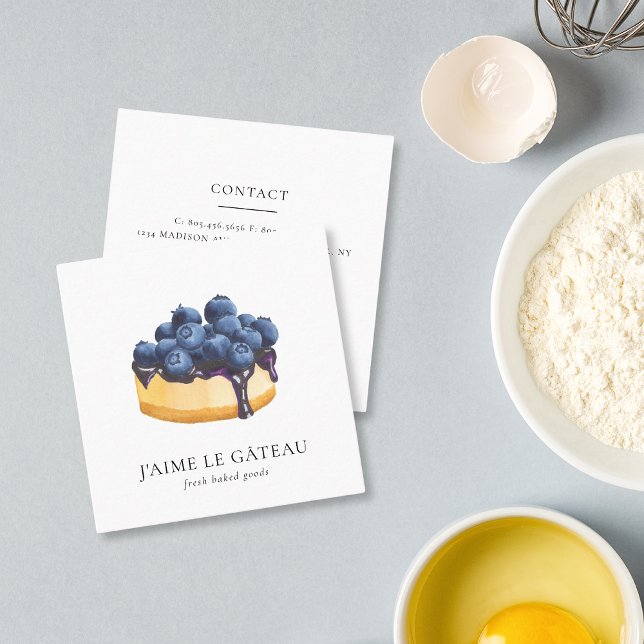 Panificação / Cartão de visita Patisserie (Criador carregado)