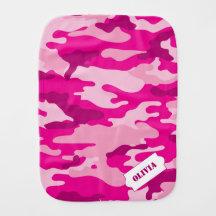 Pano personalizado do burp de Camo, camuflagem