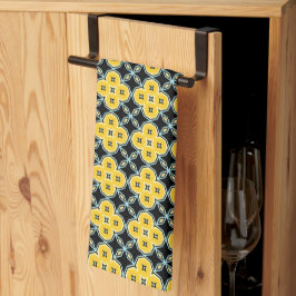 Pano De Prato Amarelo e preto 1