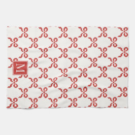 Pano De Prato Americana Folk Art Red Bow Quilt Pattern