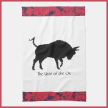 Ano Astrologico Chinês do Ox Negro e Vermelho