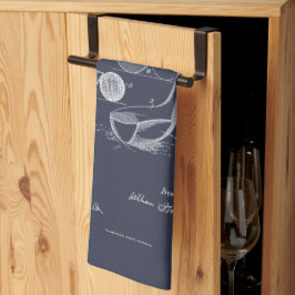 Pano De Prato Antique Golf Club 1900, Desenho de Patentes