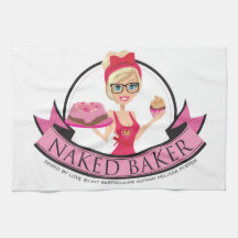 Apanhado pelo Love Baker Kitchen Tea Towel