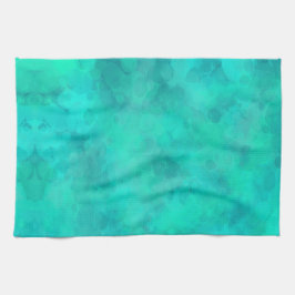 Pano De Prato Aquarela Verde primavera