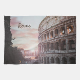 Pano De Prato Arquitetura Antiga de Roma - paisagem solar