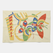 Arte de Poster Floral Geométrico Retro Art Déco