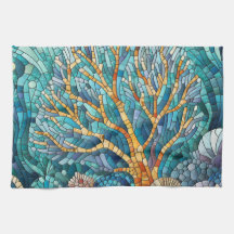 Arte mosaica Coral Reef