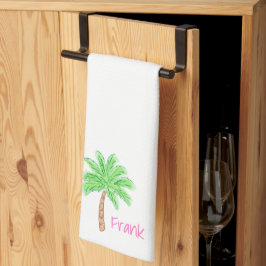 Pano De Prato Árvore Palm de pré-disquete personalizada