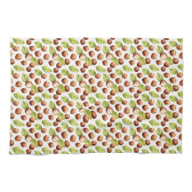 Autumn Chestnut Seamless Patterno