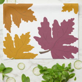 Pano De Prato Autumn Maple Deixa Moderno