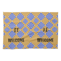 Azul bege branco verificado