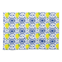 Azulejo de Limão Geométrico Azul