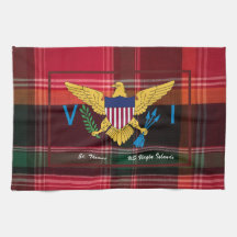 Bandeira das Ilhas Virgens Americanas St. Thomas U