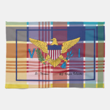 Bandeira das Ilhas Virgens dos EUA St. Thomas USVI