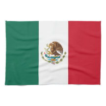 Bandeira Mexicana do Tricolor Ouro Eagle
