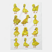 Bebê Duck Dishtowel