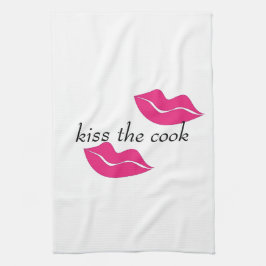 Pano De Prato beije o cozinheiro grandes lábios moderno design,