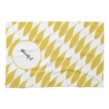 Boho Chic Yellow Fall Deixa Aquarela