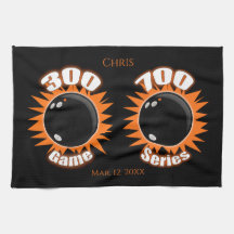 Boliches personalizadas do 300 Game & 700 Series