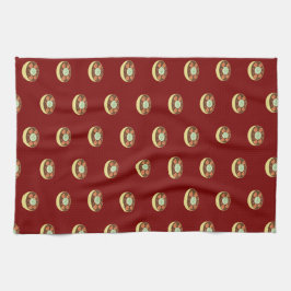 Pano De Prato Bolinhos de Gumbo Kitchen Towel