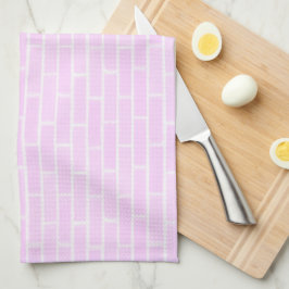 Pano De Prato Brick Rosa Bebê